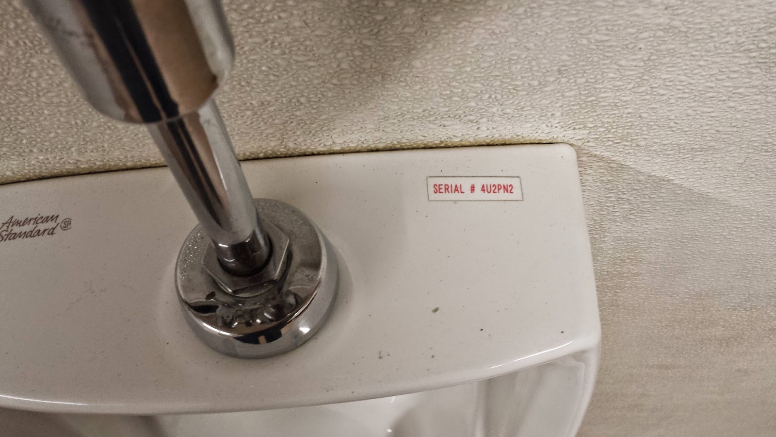 UltraGross Seen on top of a urinal