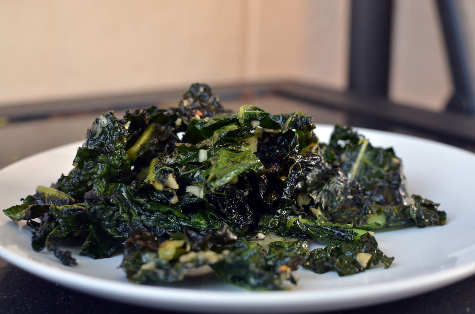 Jes' CrossFit Blog Crispy Caramelized Grilled Kale