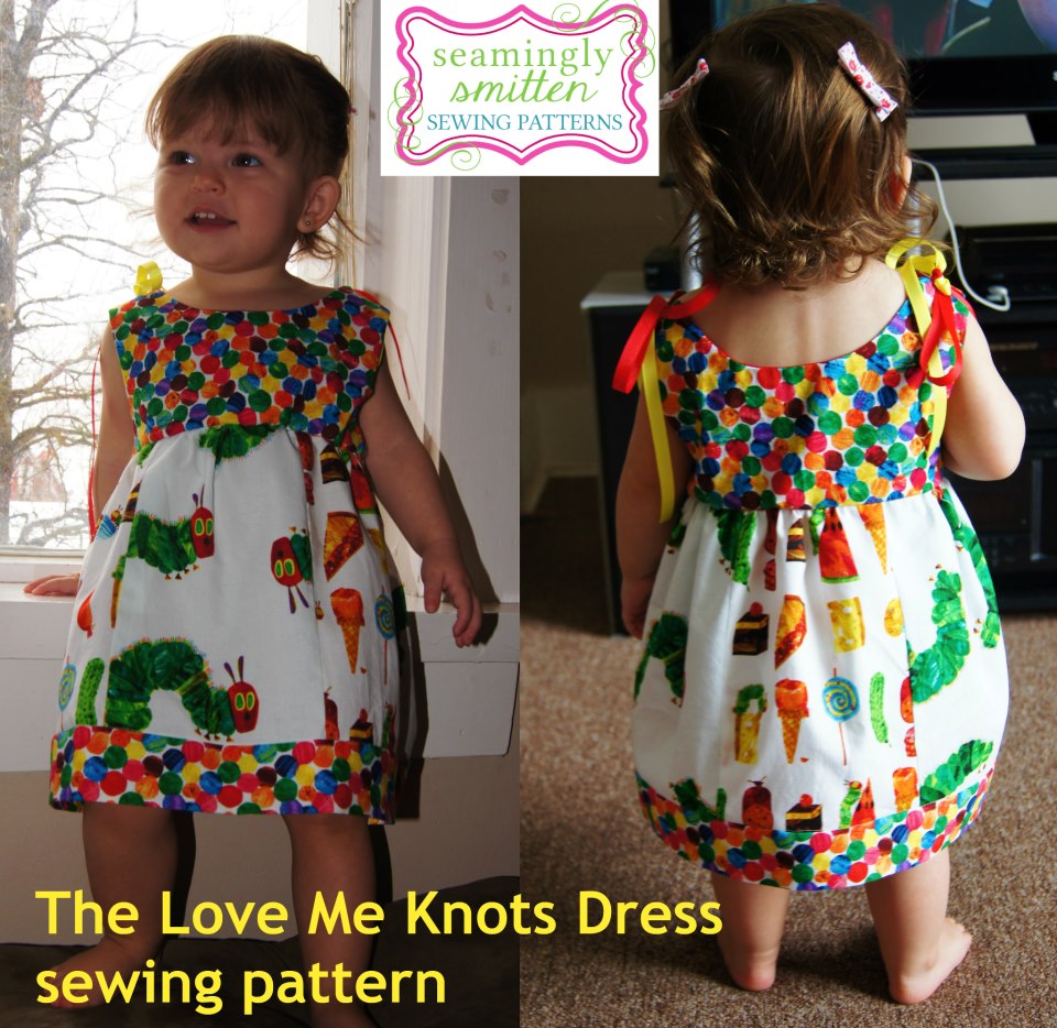 Seamingly Smitten The Love Me Knots Dress Sewing Pattern