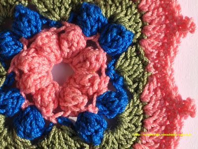 mini Crochet square