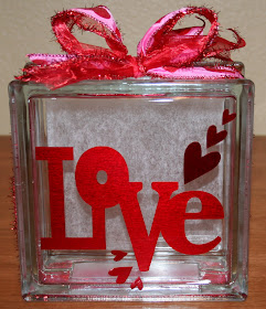 For The Joy of Creating: Love Light Box for Valentine's Day