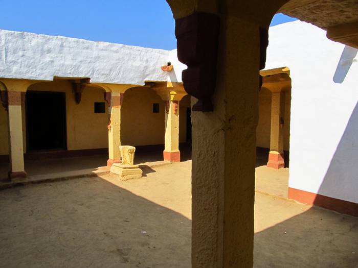 Kuldhara village near Jaisalmer has a very unique history! It is said that the residents of 84 neighboring villages including Kuldhara vacated the villages overnight around 170 years back!! No one is sure where they have gone, but they are believed to have migrated to a place somewhere near Jodhpur. The residents were Paliwal Brahmans — said to be very intelligent, and residing there for about 500 years. So what made them do such an act? Stories say that the ruler of these villages pounded the Paliwals with heavy taxes and treated them very inhumanly; the ruler was unethical and forceful to them. They had no alternative, but to vacate all the 84 villages overnight and just disappear from the vision and reach of the ruler.  When the Paliwals left the villages, they left a curse that nobody can inhabit the villages ever. Residents of Jaisalmer say that there have been some attempts by some families to stay there, but they did not succeed.