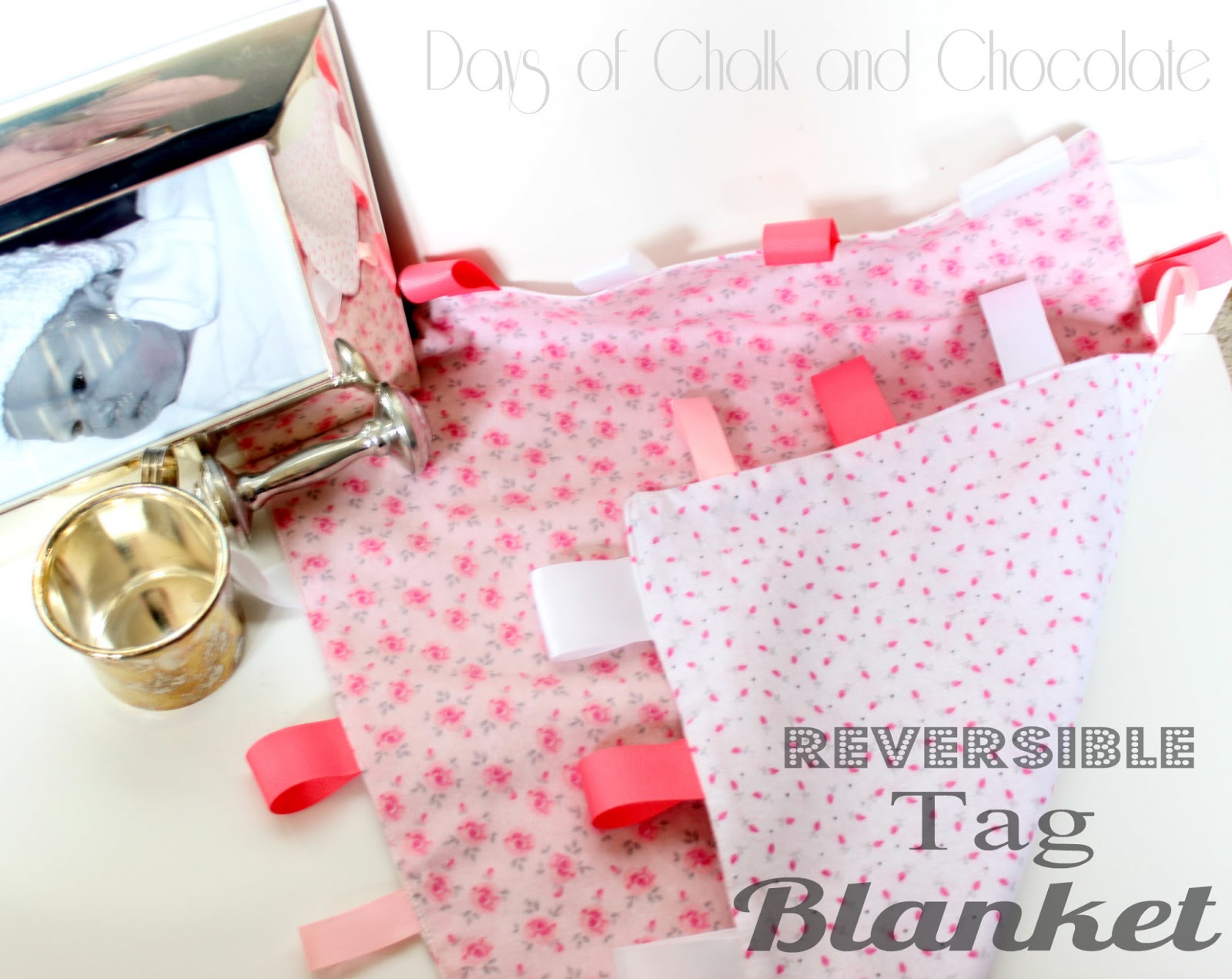 How to Make A Tag Baby Blanket (Simple Sewing) Days of Chalk and