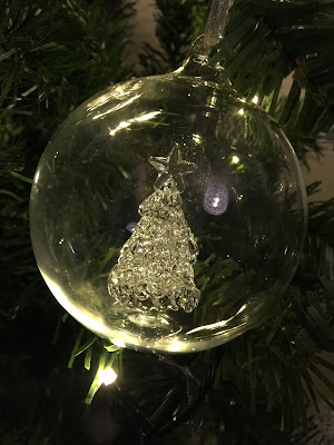glass bauble with tree inside