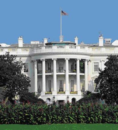 white house symbolize americans culture