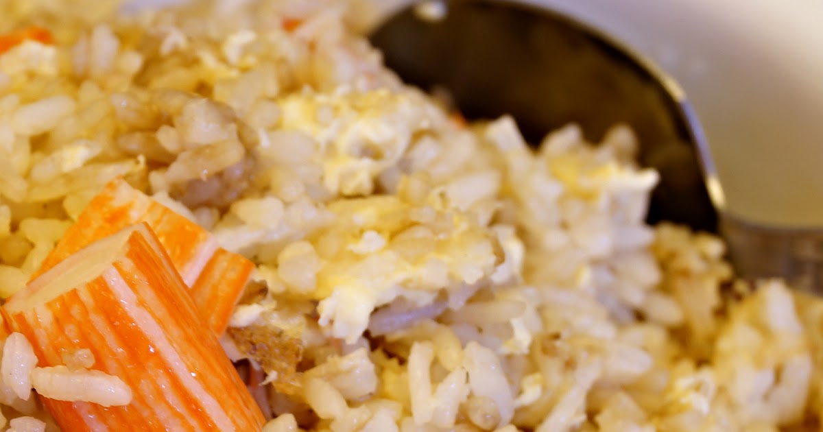 Food Notebook Kani Fried Rice