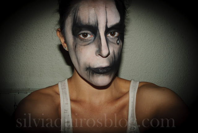 Maquillaje Halloween 16: Payaso diabólico, Halloween Make-up 16: Evil Clown, efectos especiales, special effets, Silvia Quirós