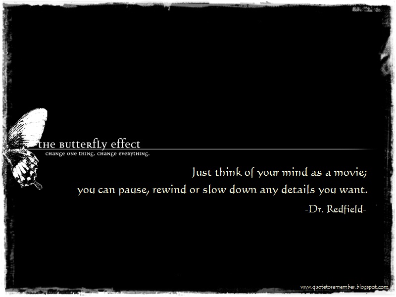 Butterfly Effect Quotes. QuotesGram