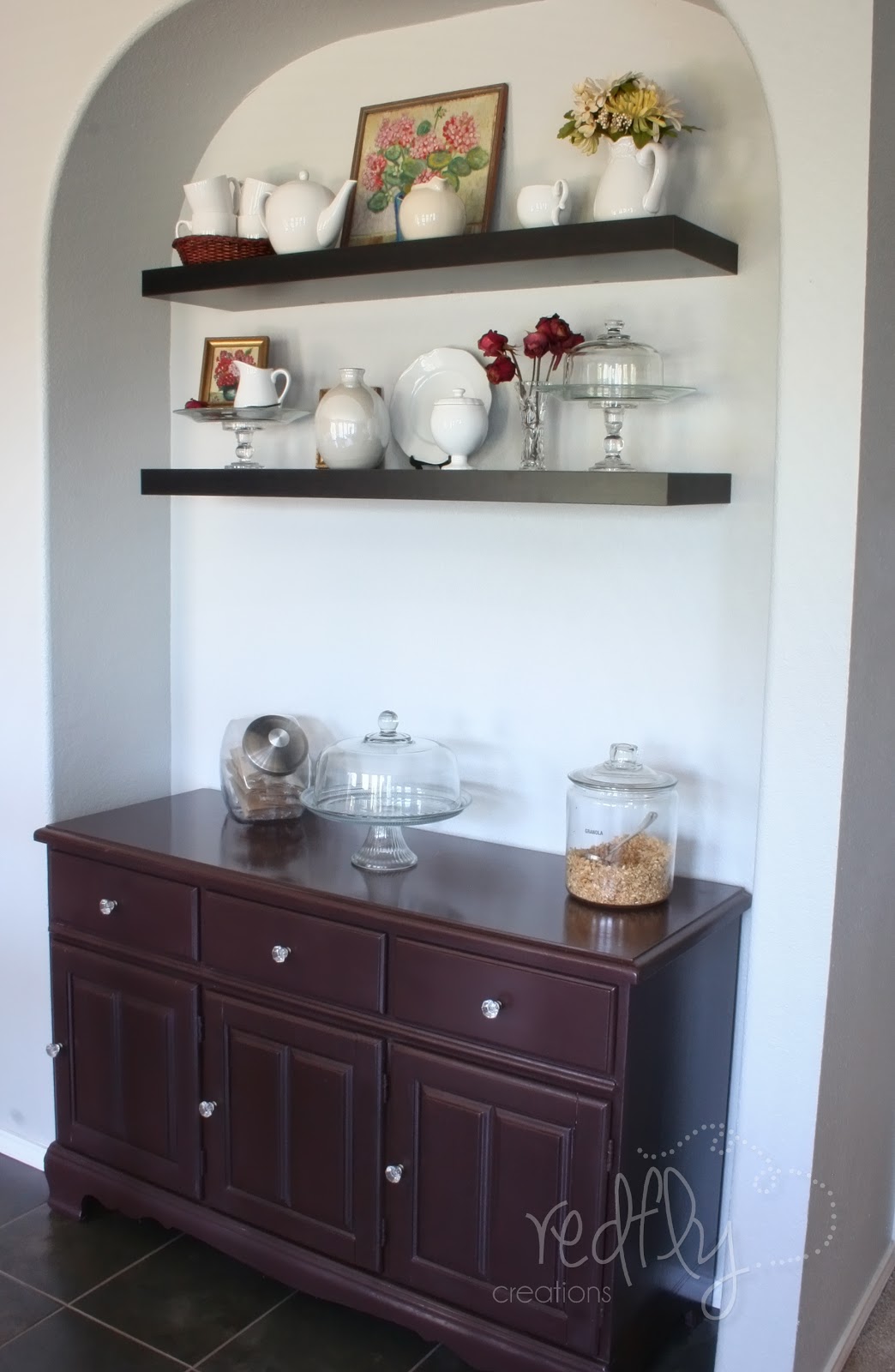 Redfly Creations The Craigslist Hutch Makeover