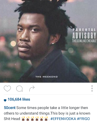 lol! 50 cent throws more jibes at meek mill Screenshot_2016 01 18 08 35 35 lol! 50 cent throws more jibes at meek mill