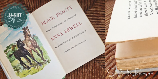 hardcover black beauty book - Thrift Blitz Episode Four - SelfBinding Retrospect by Alanna Rusnak