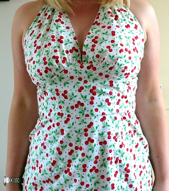 Handmade Jane Finished Cherry Fabulous Dress
