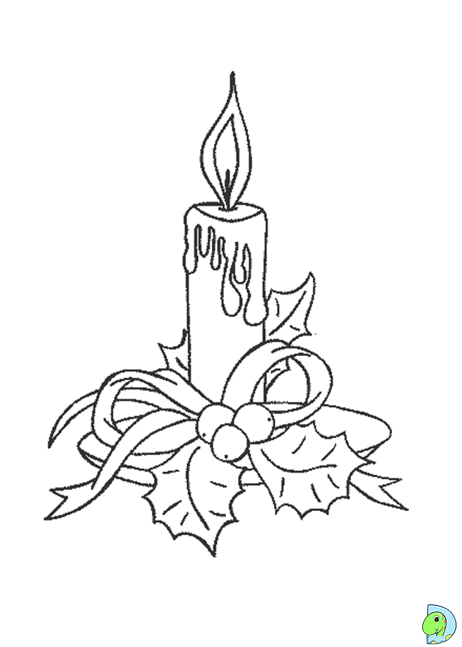 dinokids desenhos para colorir desenhos de velas de natal para