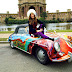 Janis Joplin Custom Painted Porsche 356 Convertible