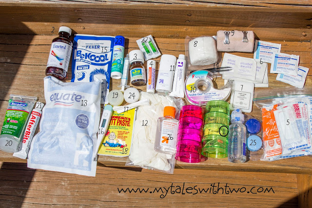 Kid Friendly First Aid Kit Kid Friendly First Aid Kit Contents