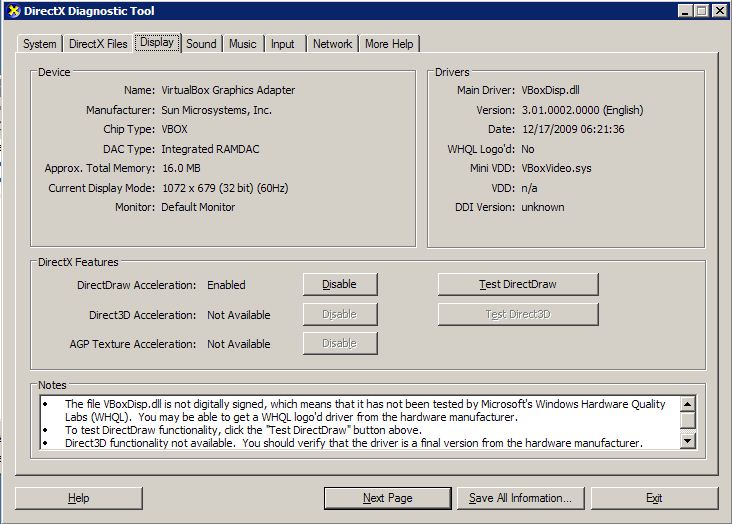 Sir Sherwin's Computer Tutorial Use DirectxDiagnostic Tool to diagnose