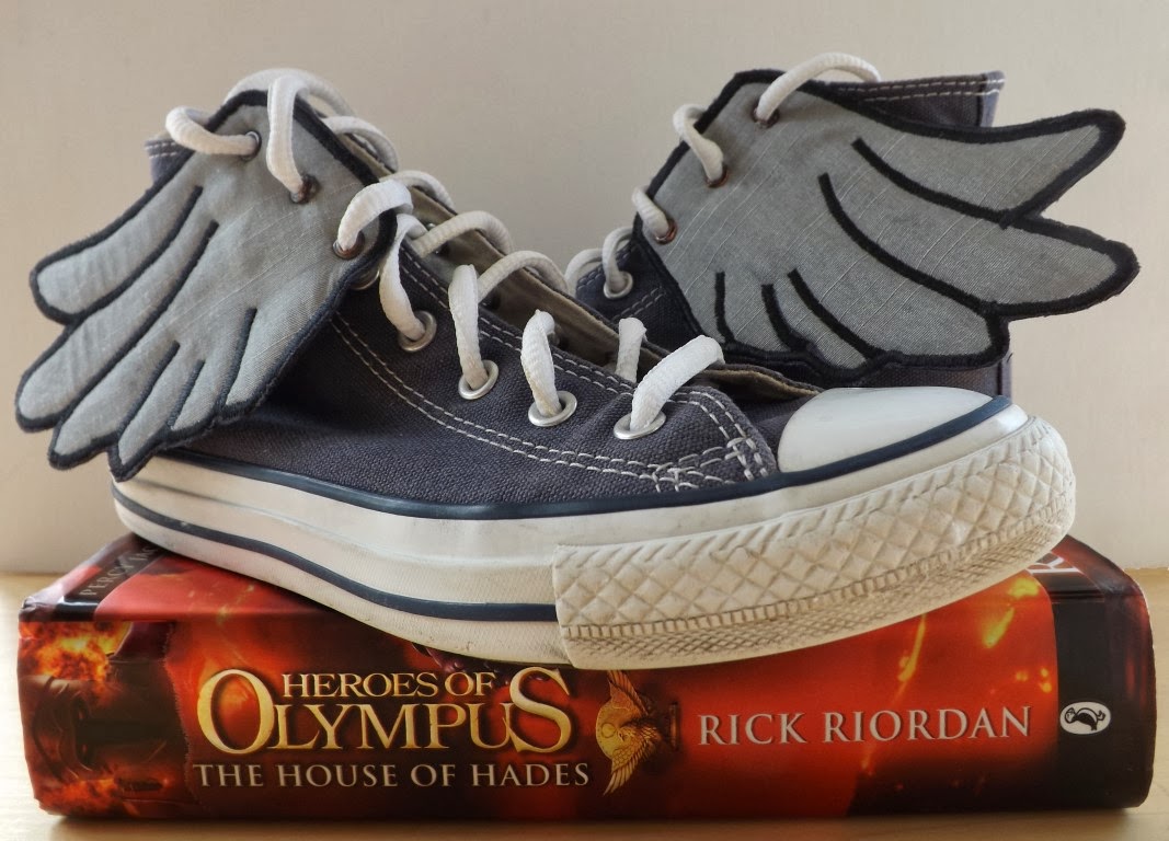 SewforSoul Winged Percy Jackson Shoes Footwear for Heroes!