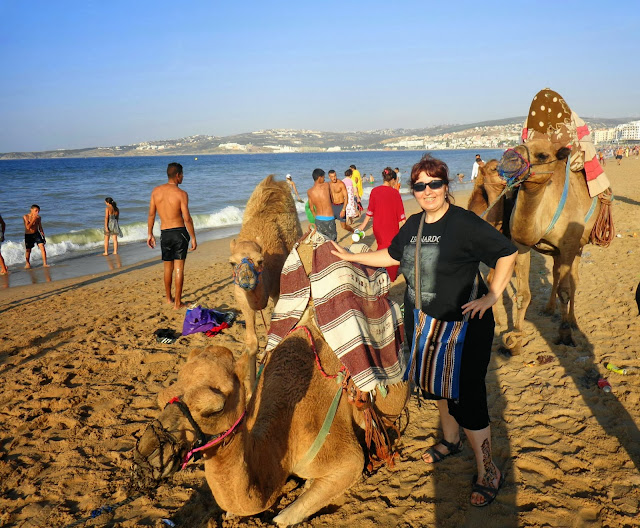 Playas de Tanger. Camellos. Playas de Tanger. Camellos.