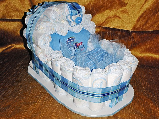 Bassinet Diaper Cake Directions Bassinet Diaper Cake Directions