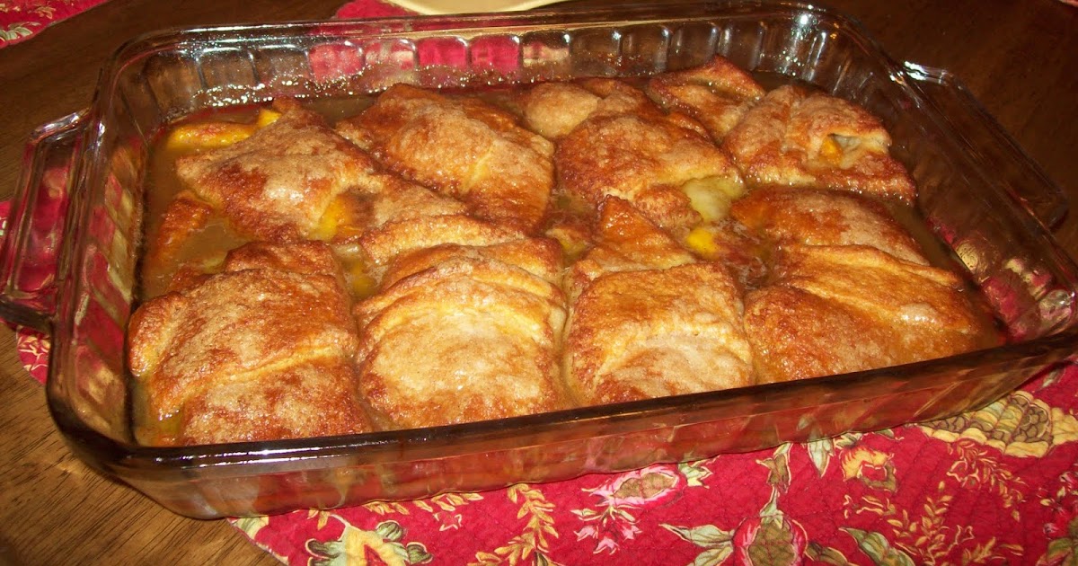 What's Cookin' Meme Karen? Peach Enchilada Dessert