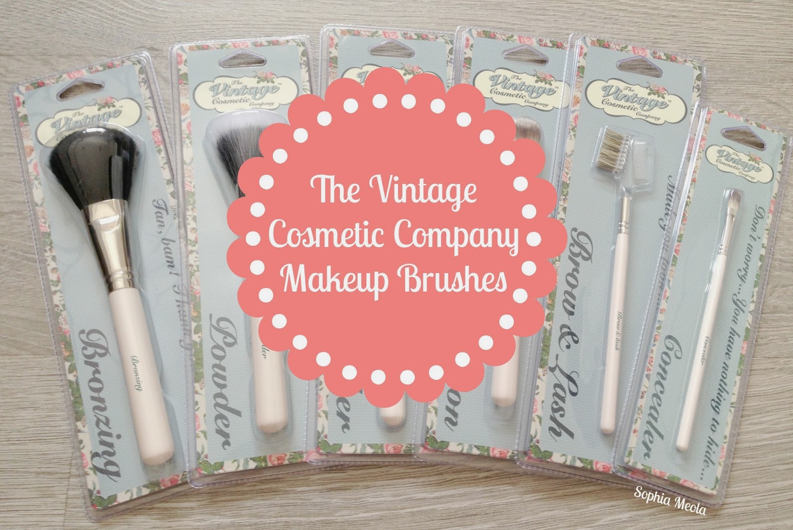 Vintage Makeup Brushes