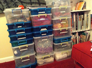 Fabric and notions hoard