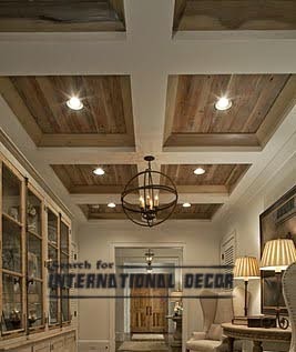 stylish Coffered ceilings