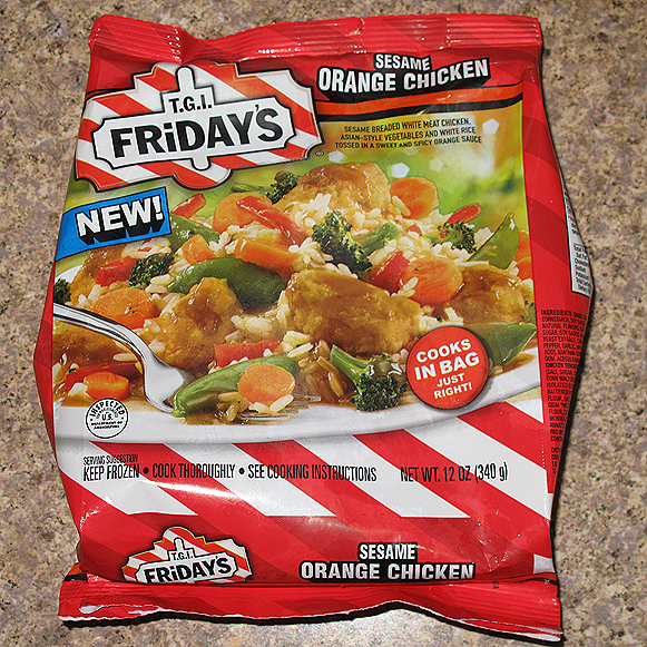 The Shit I Eat TGI Friday's Sesame Orange Chicken