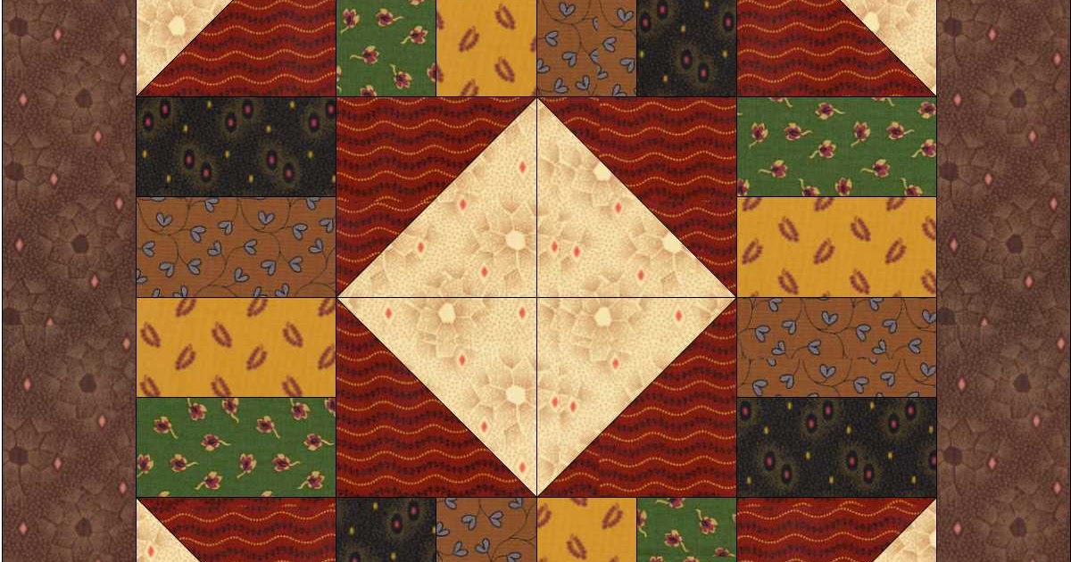 Crazy Lady Quilt Designs Four Block Wonder Sashing, Cornerstones and