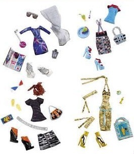 fashion pack monster high