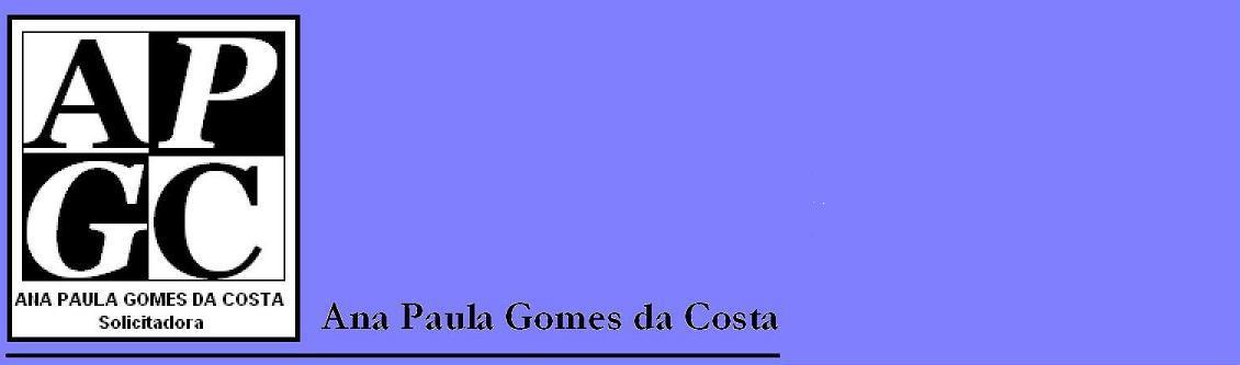 Ana Paula Gomes da Costa - Solicitadora