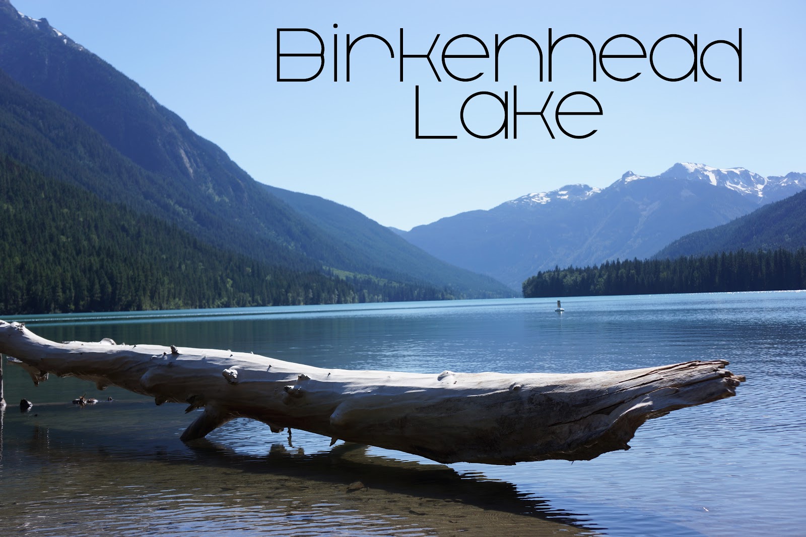 Victoria Chan Camping Birkenhead Lake, BC