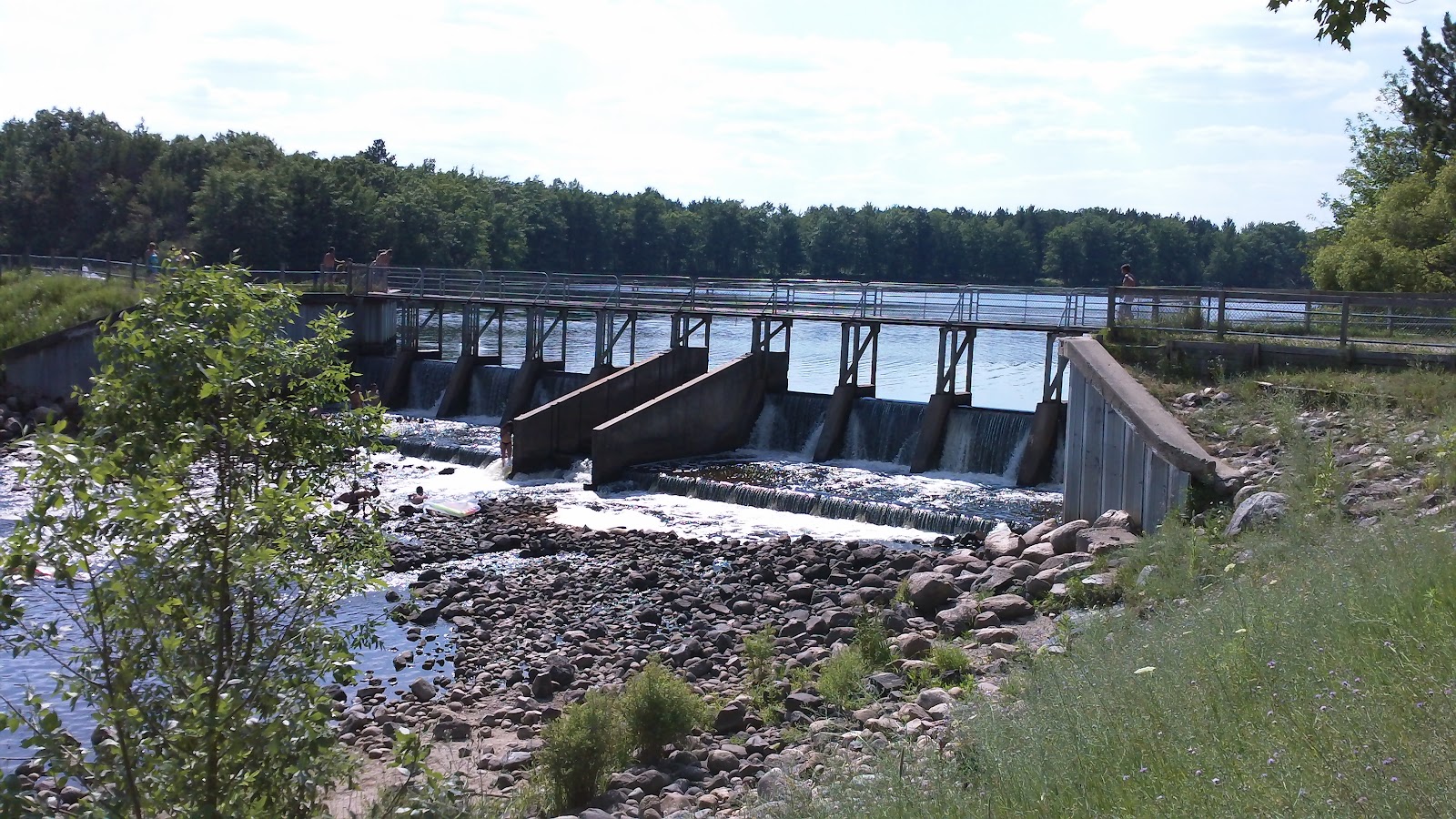Houghton Lake Happenings Reedsburg Dam Fishing Report