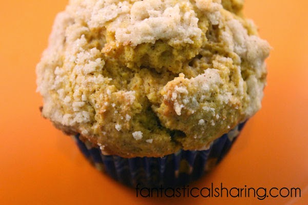 Pumpkin Struesel Muffins | Moist & delicious, these muffins are perfect all year long!