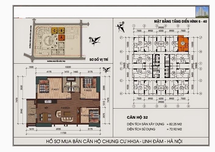 Sơ đồ thiết kế tòa chung cư HH3 Linh Đàm bản chuẩn Sơ đồ thiết kế tòa chung cư HH3 Linh Đàm bản chuẩn