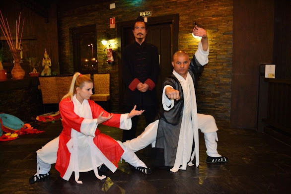 Master Yuan Xiu Gang - Master Paty-Lee y GrandMaster Senna Guadalajara presentación Wudang