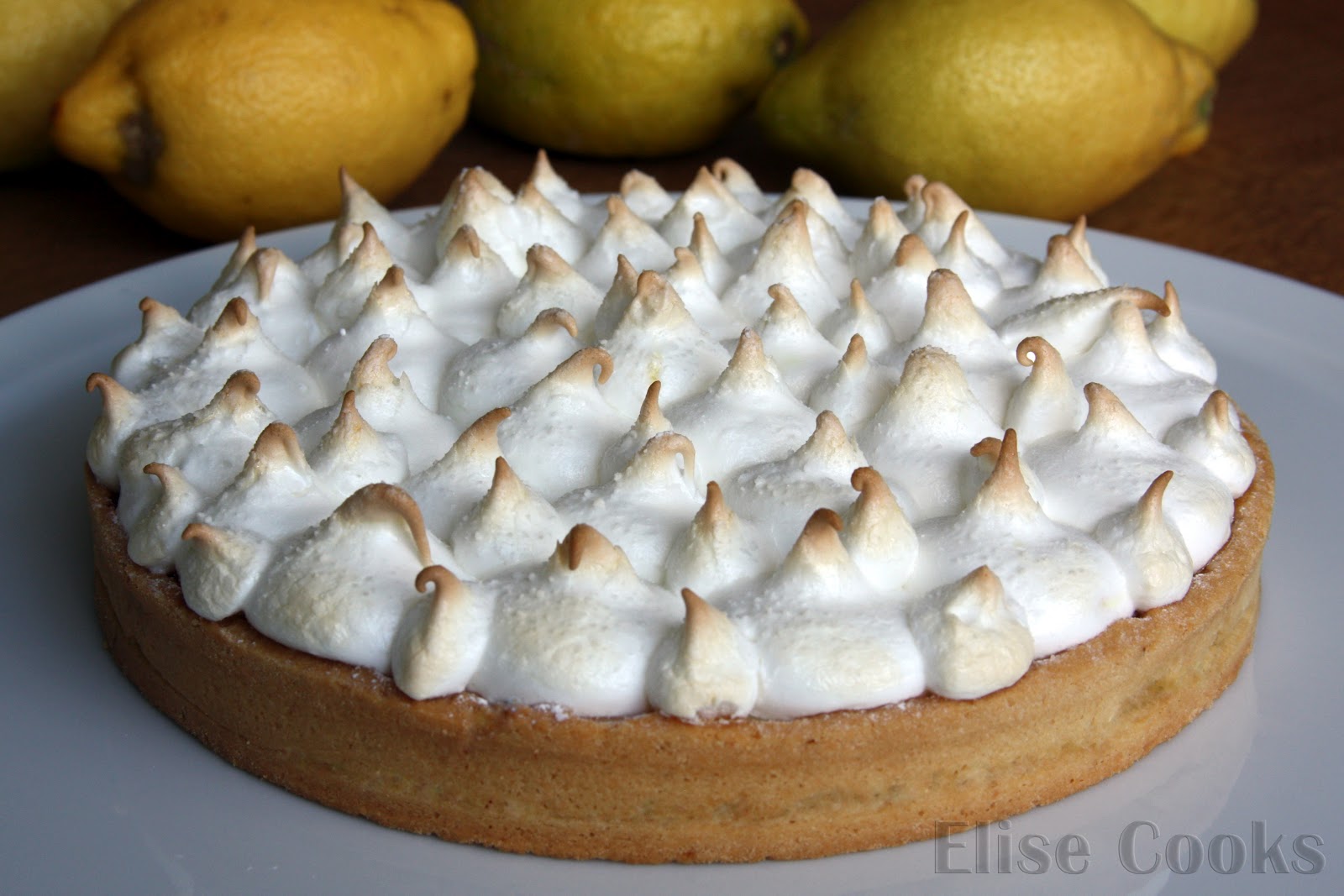 Elise Cooks Tarte Au Citron Meringuee Facon Pierre Herme