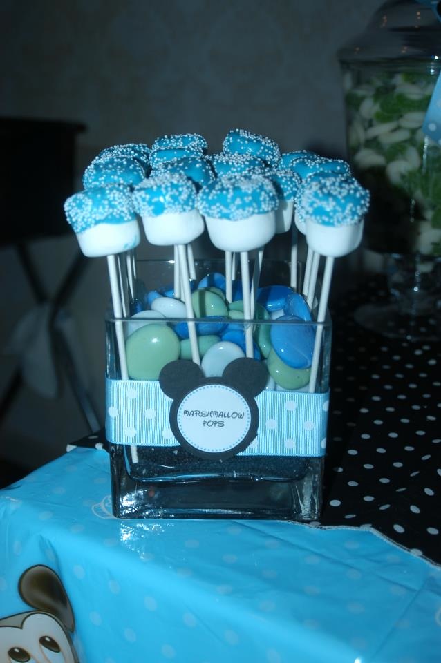 Treat Me Sweet Mickey Mouse 1st Birthday Dessert Table Treat Me Sweet Mickey Mouse 1st Birthday Dessert Table