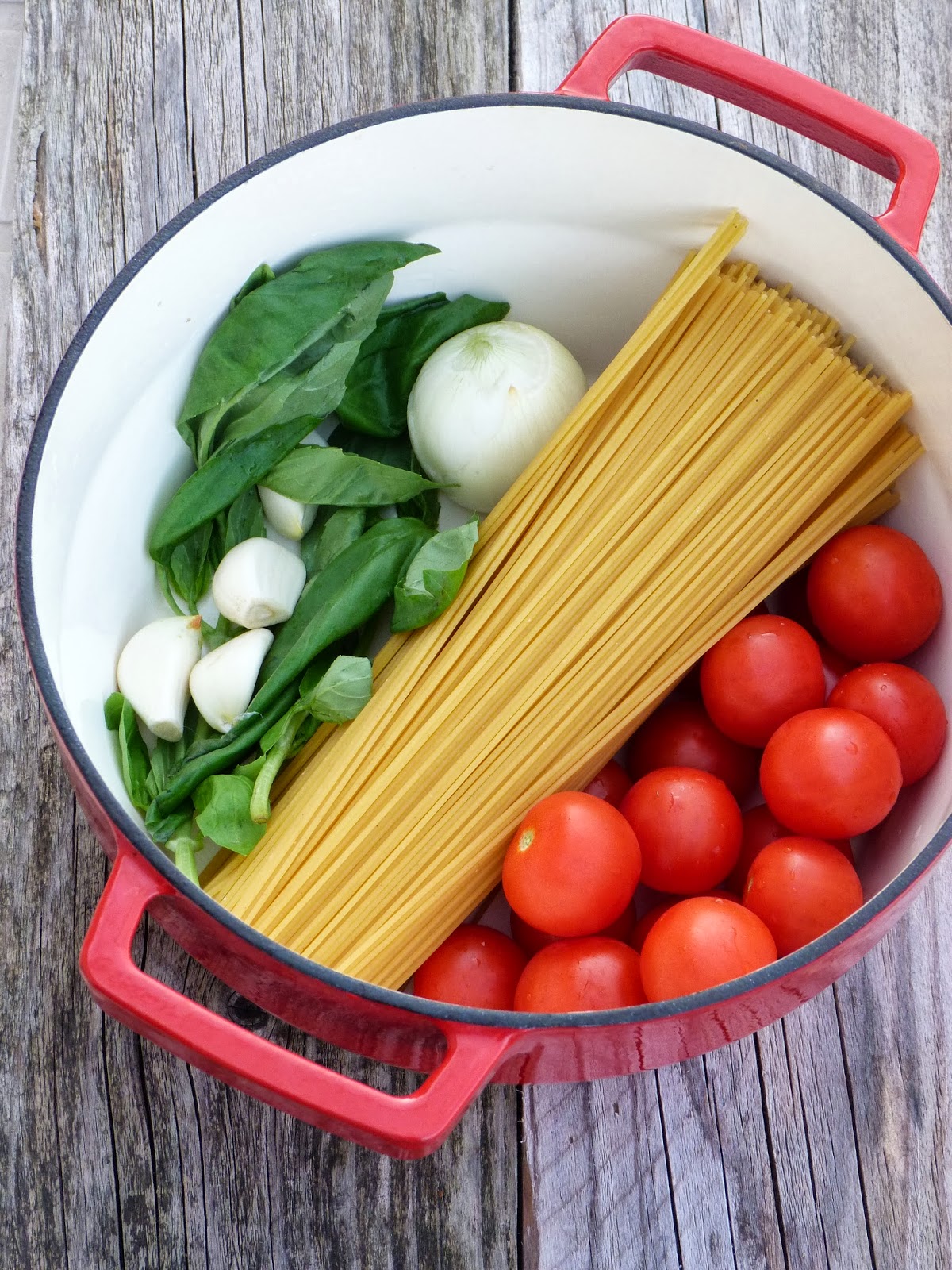 Chic, Chic, Chocolat... OnePan Pasta {Le plat de pâtes express!}