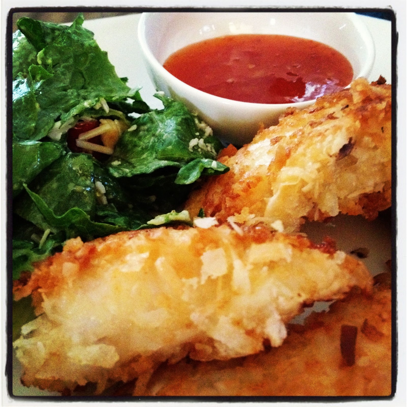 eric&elizabeth Coconut Chicken w/ Sweet Chili Sauce