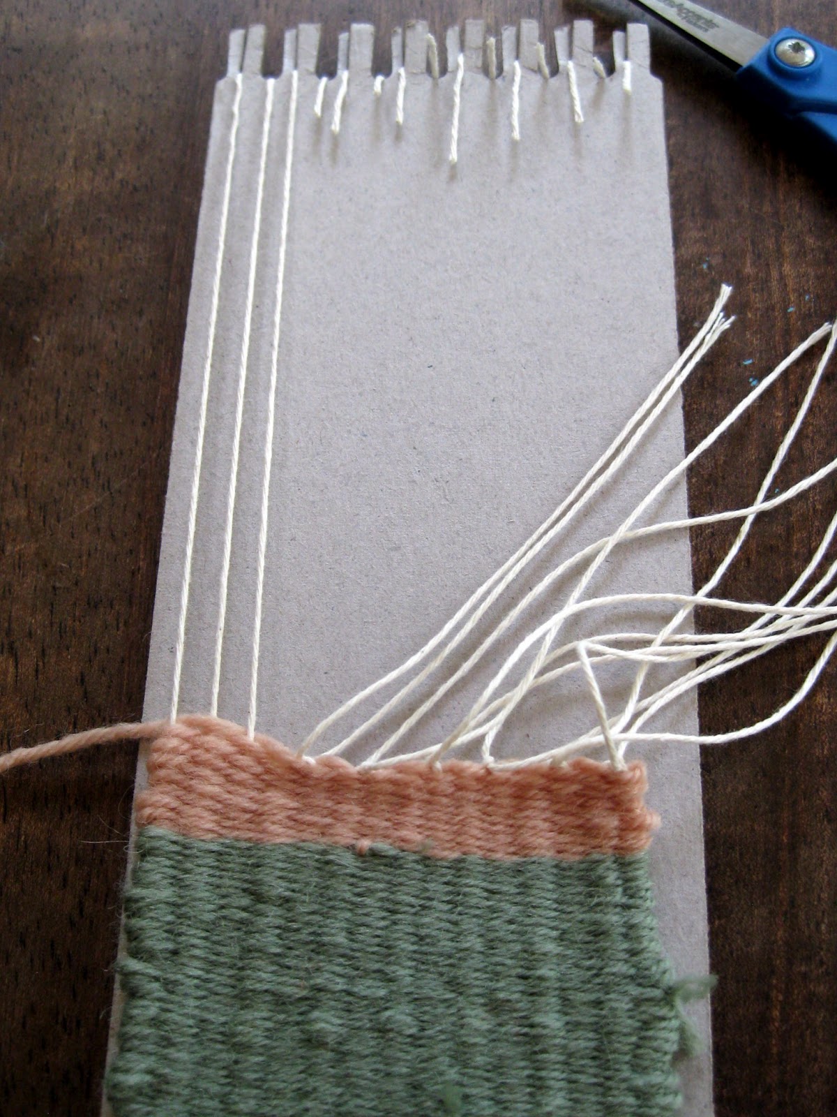 Cassie Stephens In the Art Room Weaving, Part 3