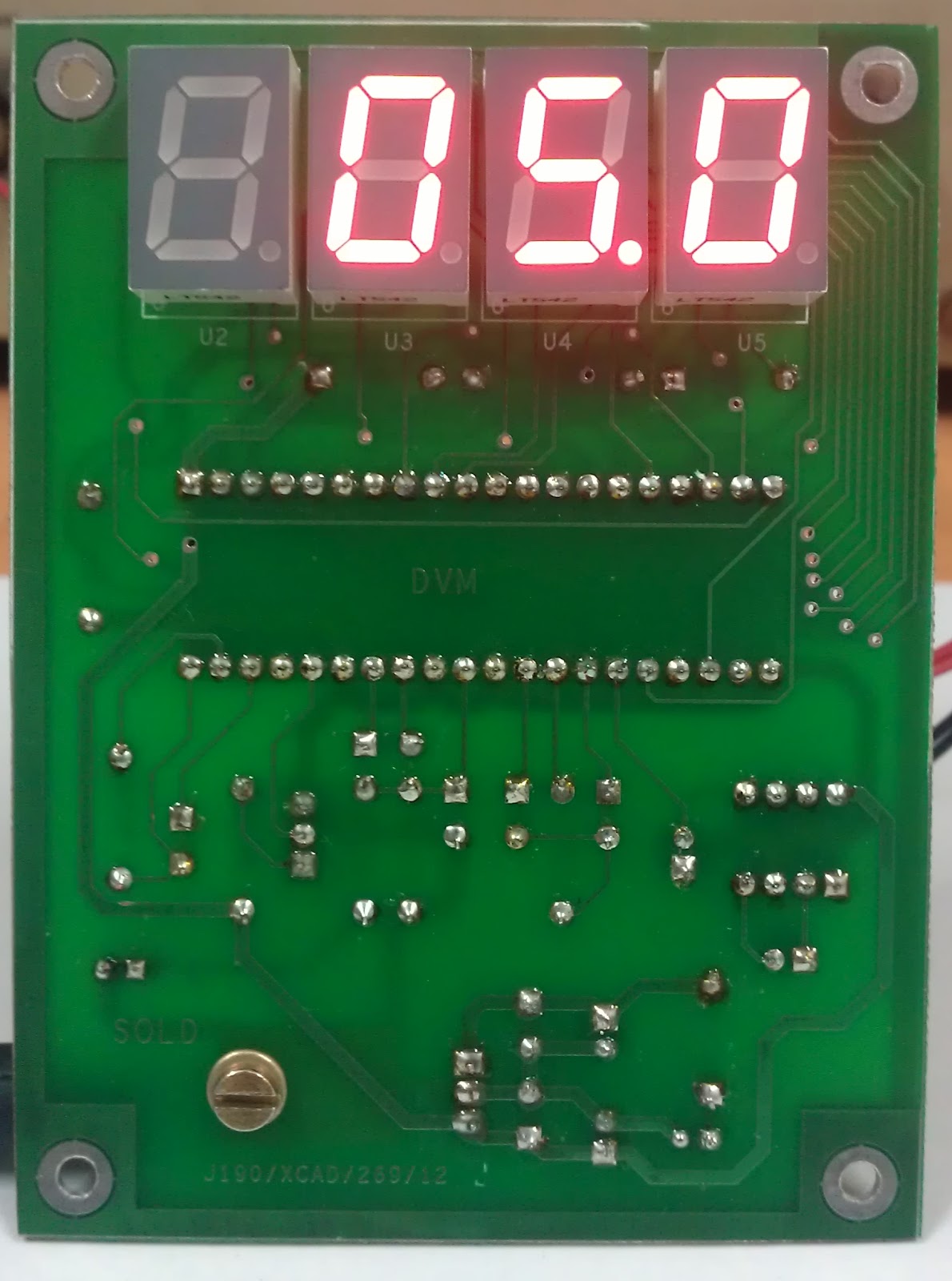 ham radio mipl digital voltmeter using ic7107 ham radio mipl digital voltmeter using ic7107