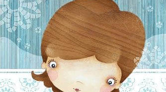 Niñas con peluche para imprimir