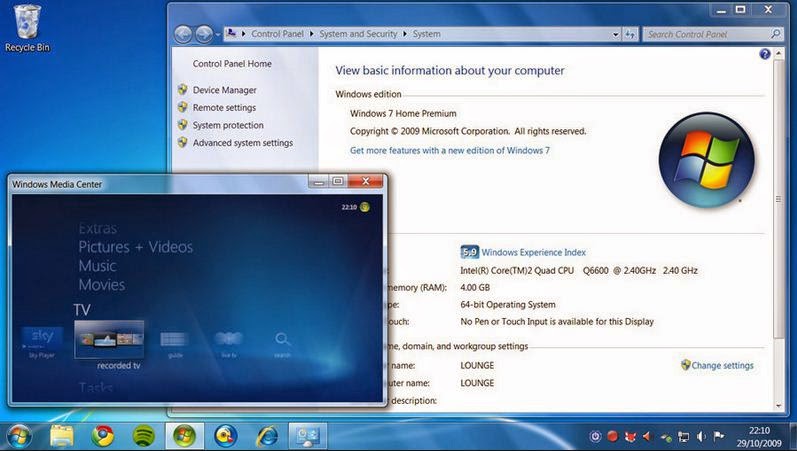 Windows Vista Home Premium 2009