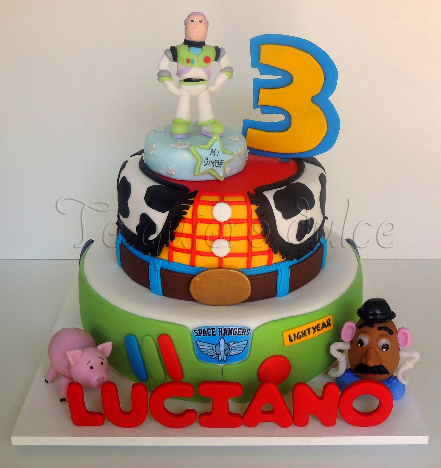 ♥TE QUIERO DULCE♥ Torta Toy Story
