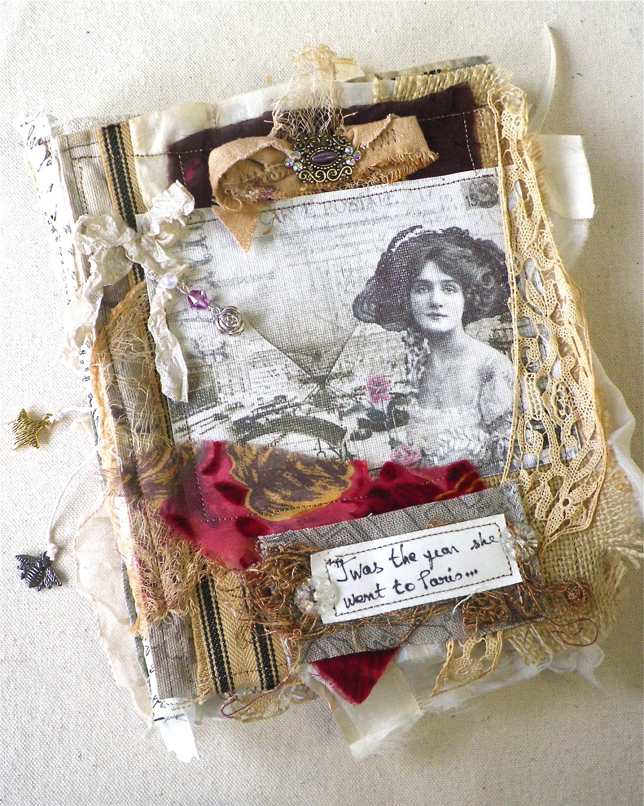 The Mag Rag How Lucky am I? I Won this Lace Journal...