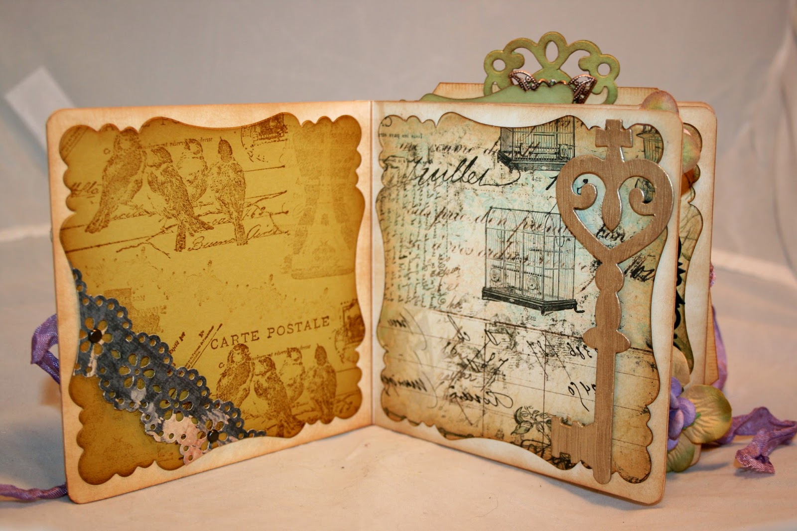 Shabby Beautiful Scrapbooking Shabby chic board book continued