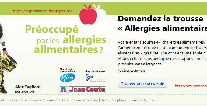 Coupons a imprimer alimentaire