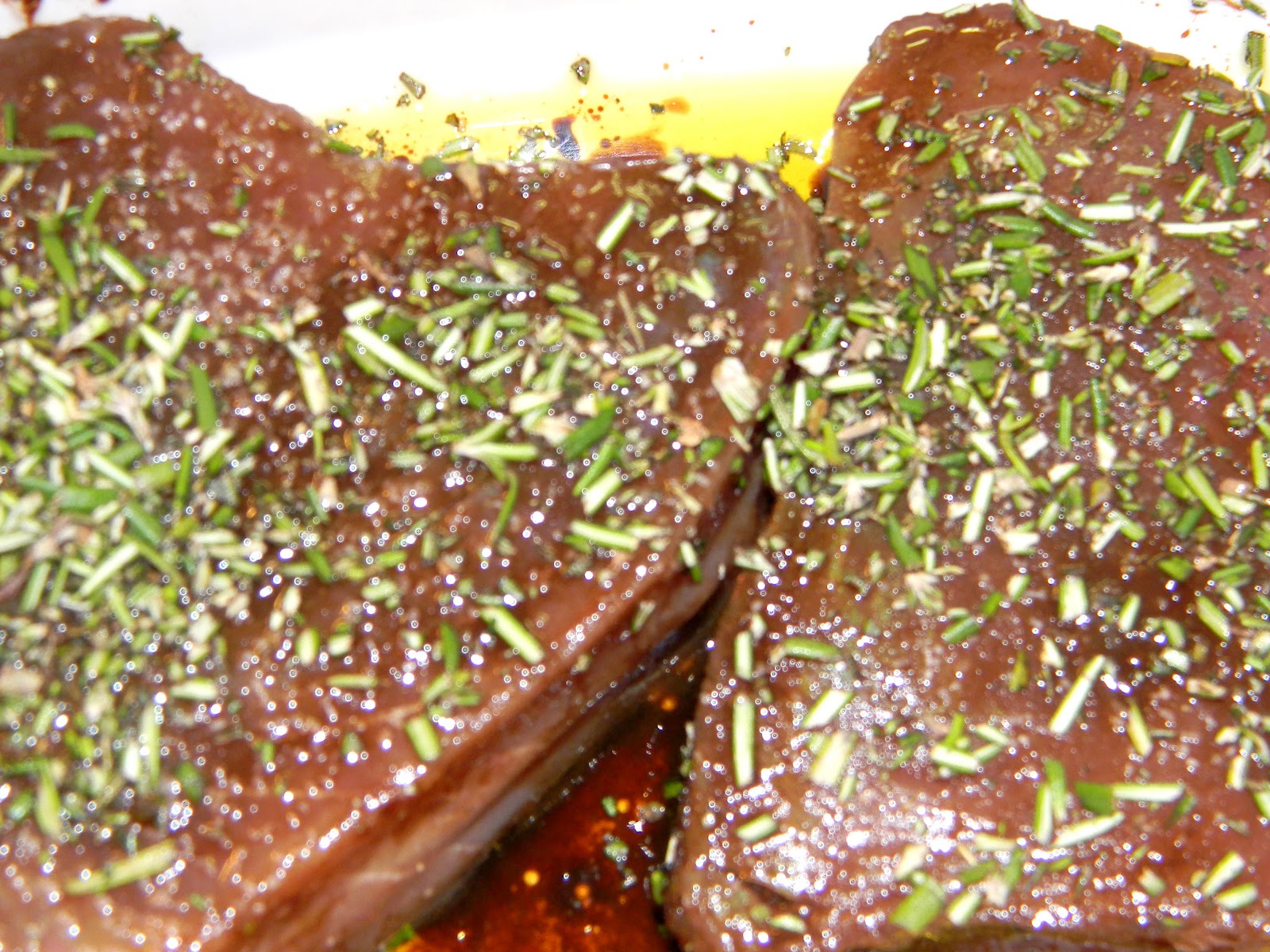 4 U Gluten Free Grilled Rosemary Crusted Tuna Steak