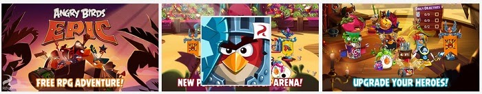 Download all versions of Angry Birds game for Android for free 9 Angry Birds All versions APK